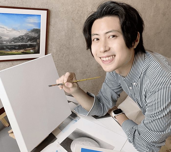 子供アート教室enico 代表・岡部遼太郎